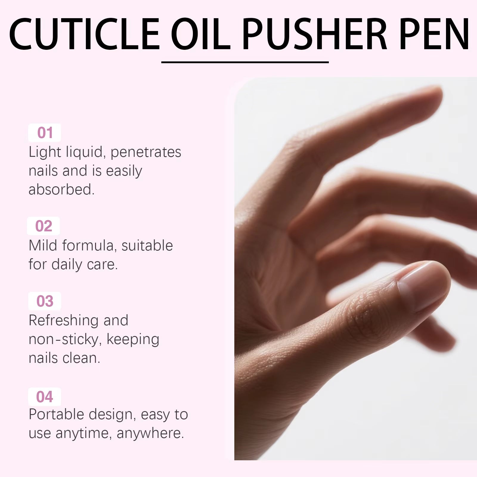 Nail Cuticle Oil Pen anti Cracking Strengthening Nourishing Cuticle Repair Remove Dead Skin Beauty Health Nail Nutrition Oil Pen
